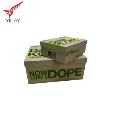 Free sample Cardboard box with lid large size packaging box make up box